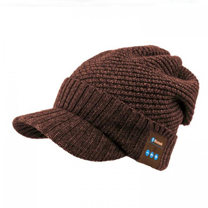 Wool Knitted Bluetooth Music  Cap