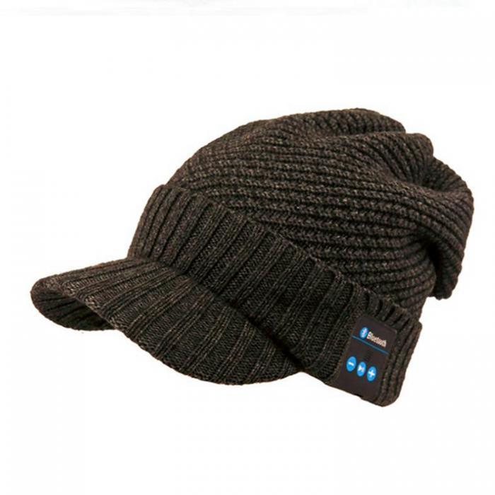 Wool Knitted Bluetooth Music  Cap