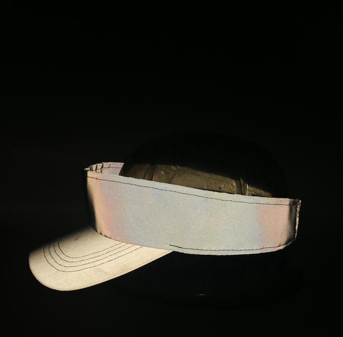 Reflective Night running Sun visor Cap